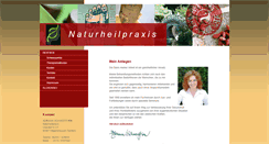 Desktop Screenshot of naturheilpraxis-schwertfirm.de