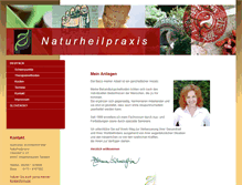 Tablet Screenshot of naturheilpraxis-schwertfirm.de
